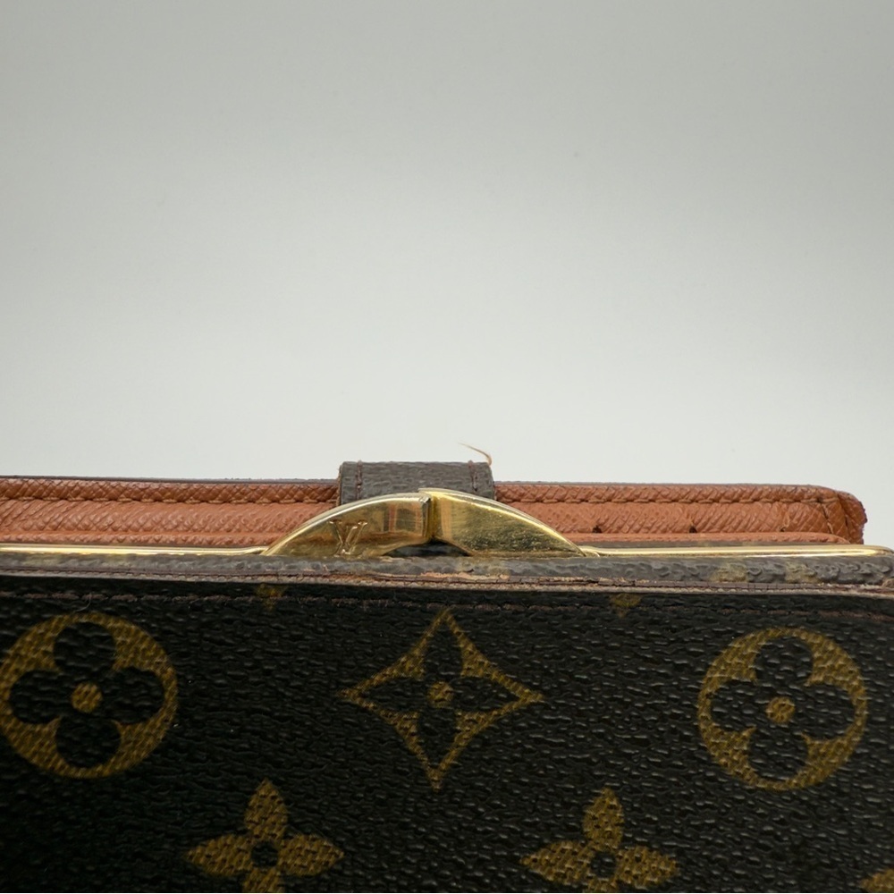 Louis Vuitton Brown Monogram French Purse Wallet Gold | Women’s | Used | - Picture 10 of 15